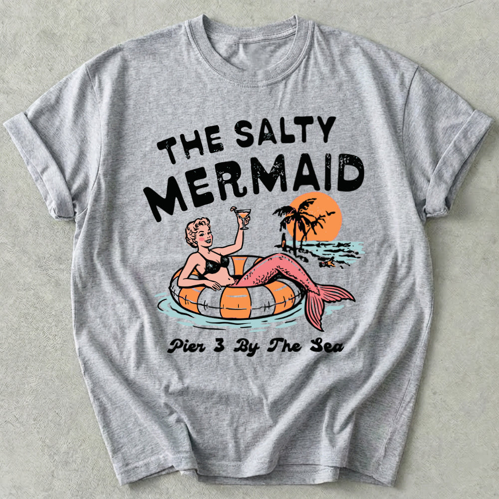The Salty Mermaid Social Club Tee