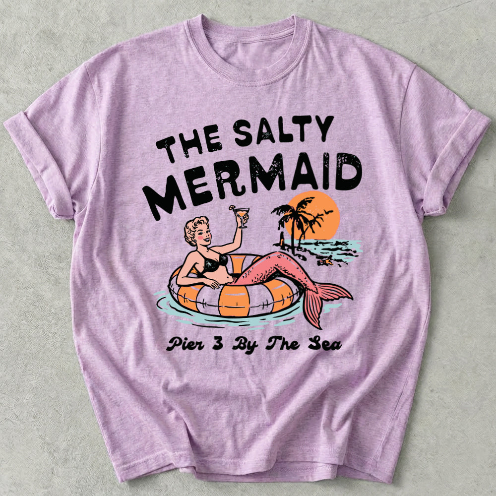 The Salty Mermaid Social Club Tee
