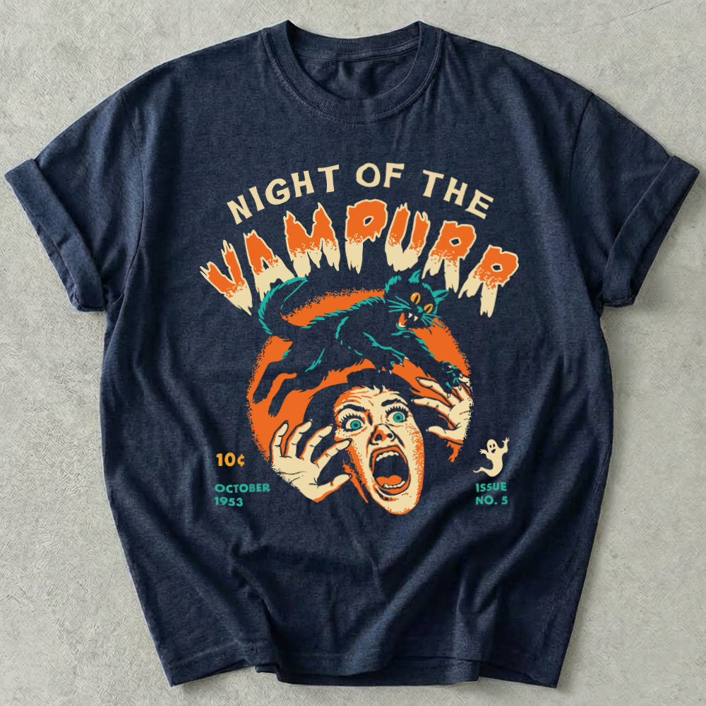 Night Of The Vampurr Tee