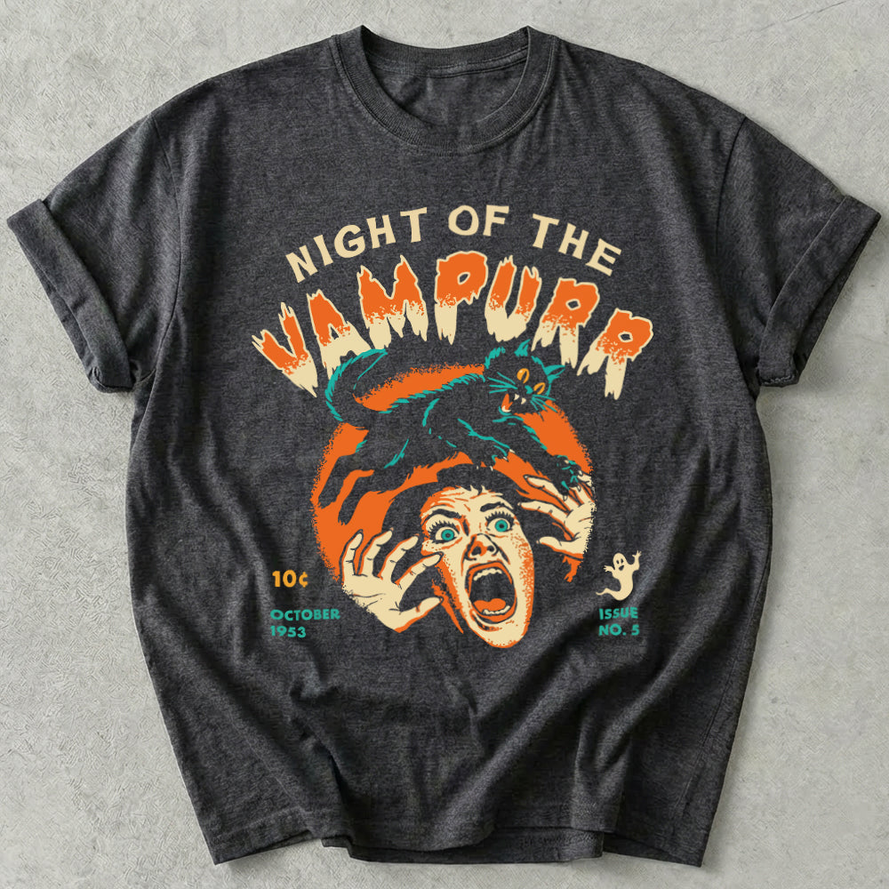 Night Of The Vampurr Tee