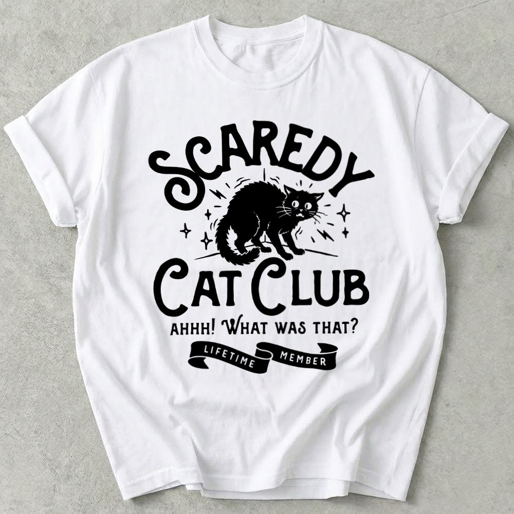 Scaredy Cat Club Tee