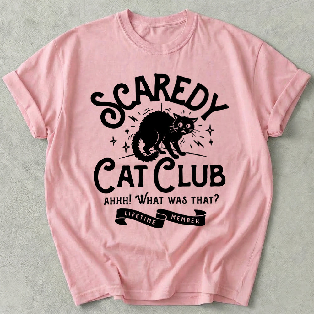 Scaredy Cat Club Tee