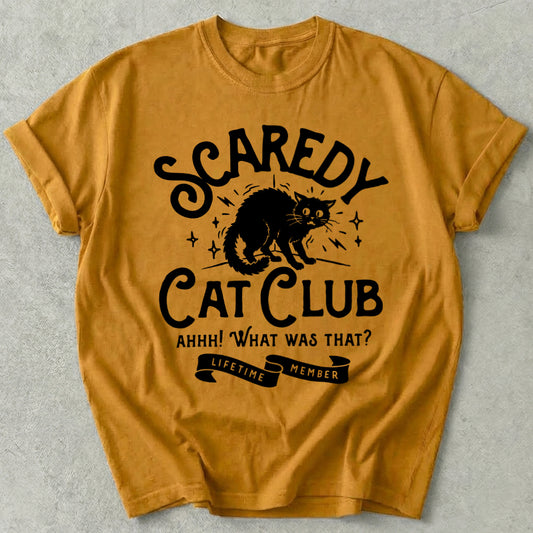 Scaredy Cat Club Tee