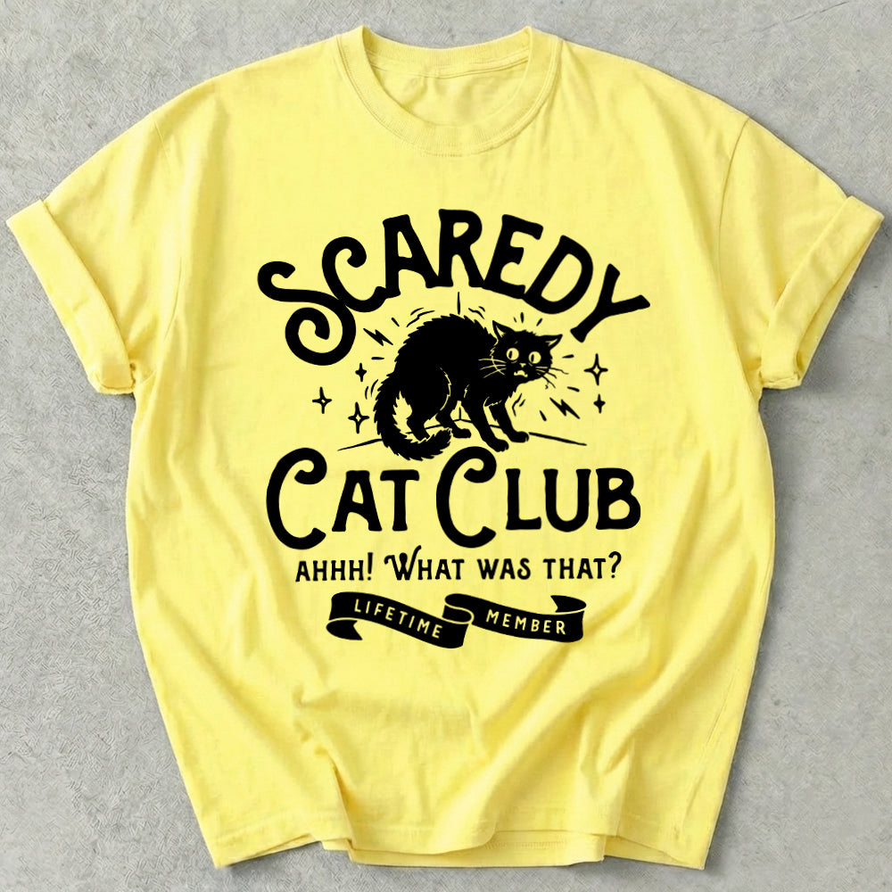 Scaredy Cat Club Tee