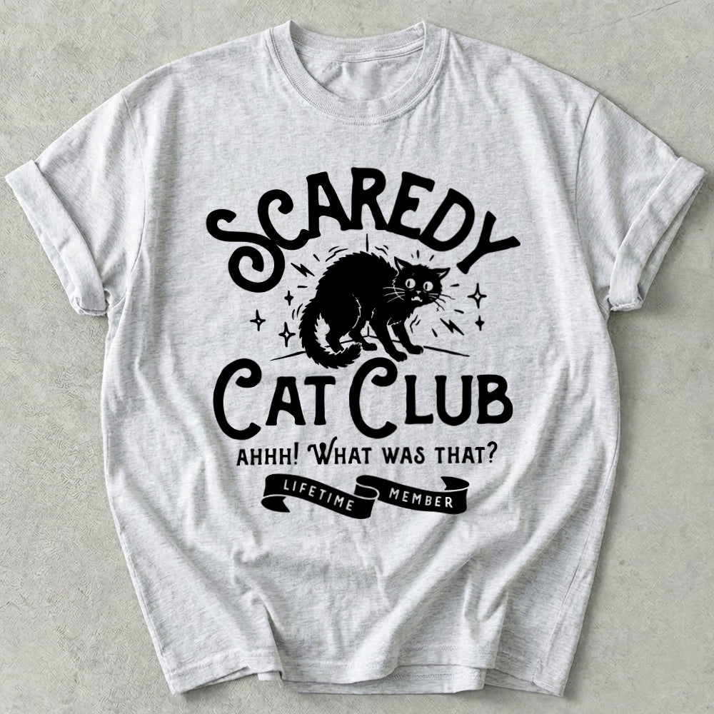 Scaredy Cat Club Tee
