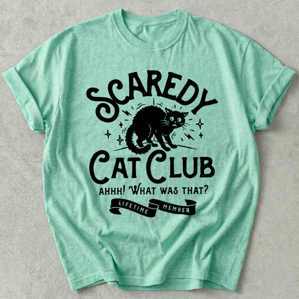 Scaredy Cat Club Tee