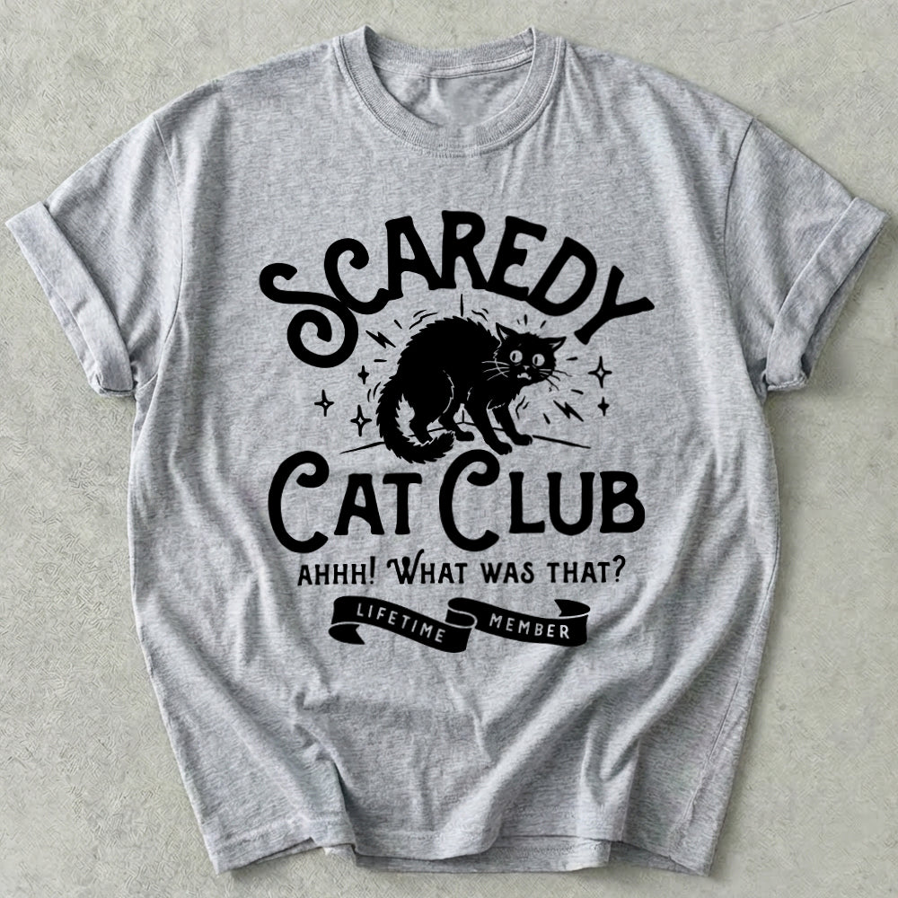 Scaredy Cat Club Tee