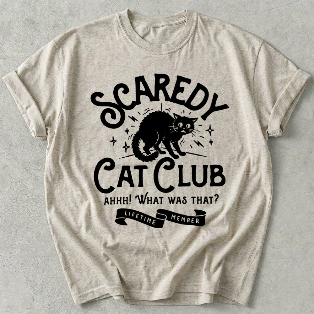 Scaredy Cat Club Tee