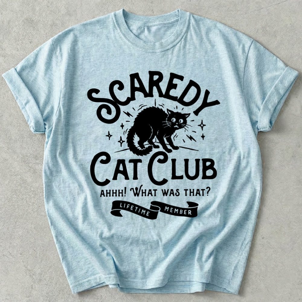 Scaredy Cat Club Tee