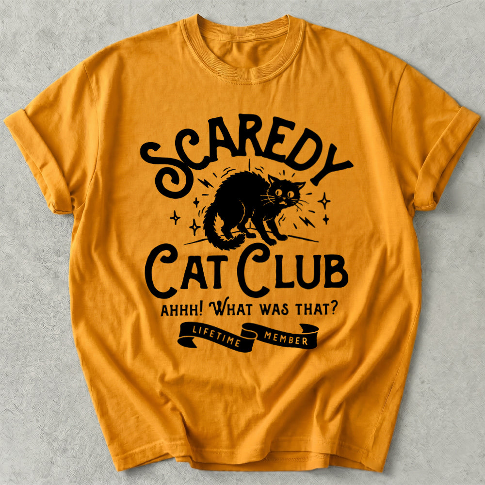 Scaredy Cat Club Tee