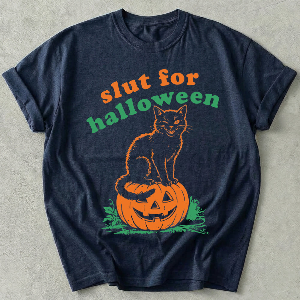 Slut For Halloween Tee