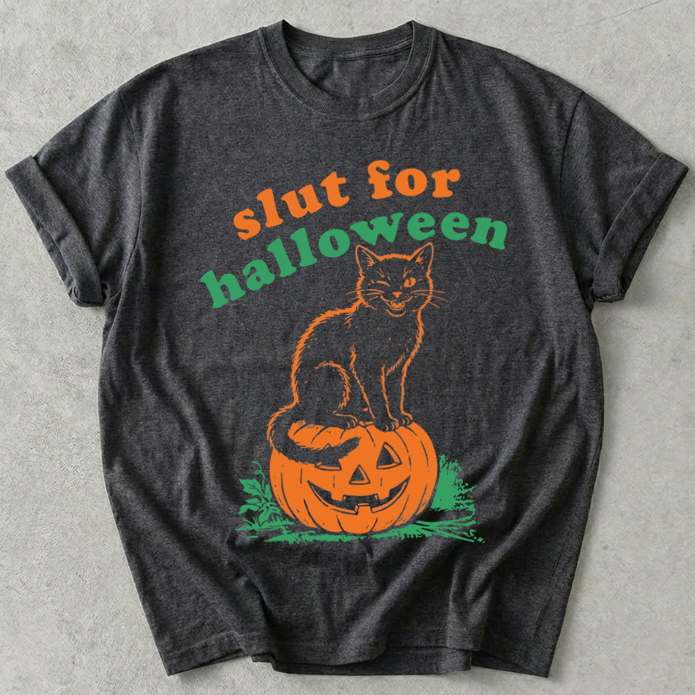 Slut For Halloween Tee