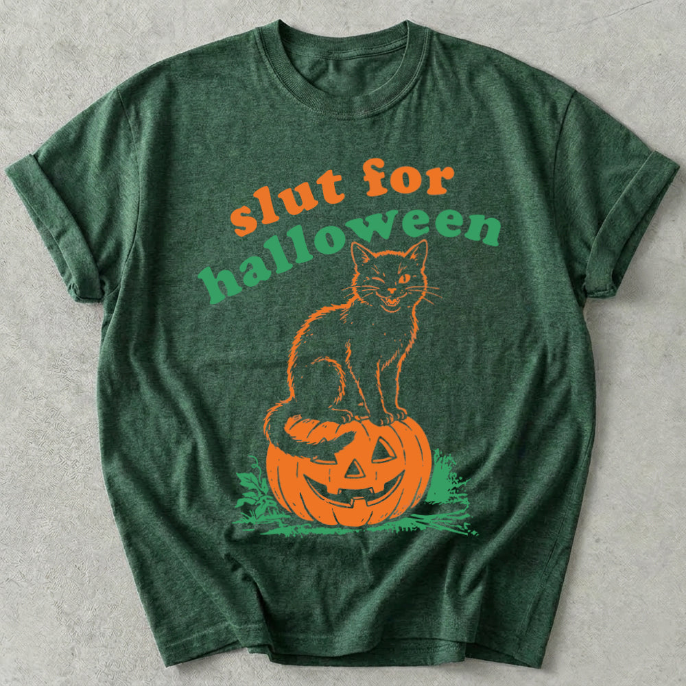 Slut For Halloween Tee