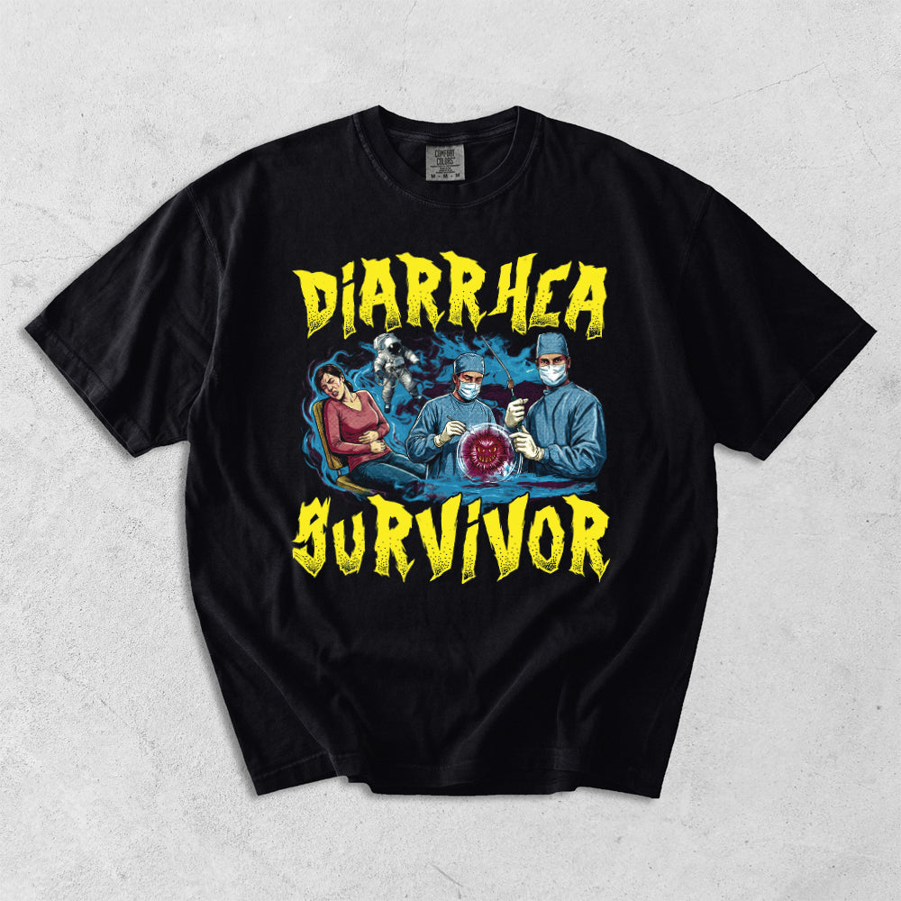 Diarrhea Survivor Comfort Colors T-Shirt