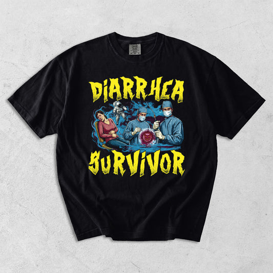Diarrhea Survivor Comfort Colors T-Shirt