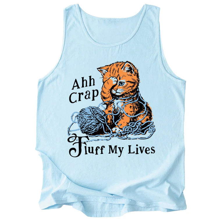 Fluff My Lives Tee Comfort Colors Tank Top