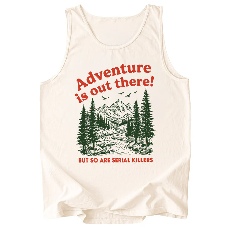 Adventure Is Out There Comfort Colors Tank Top