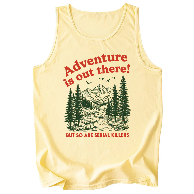 Adventure Is Out There Comfort Colors Tank Top