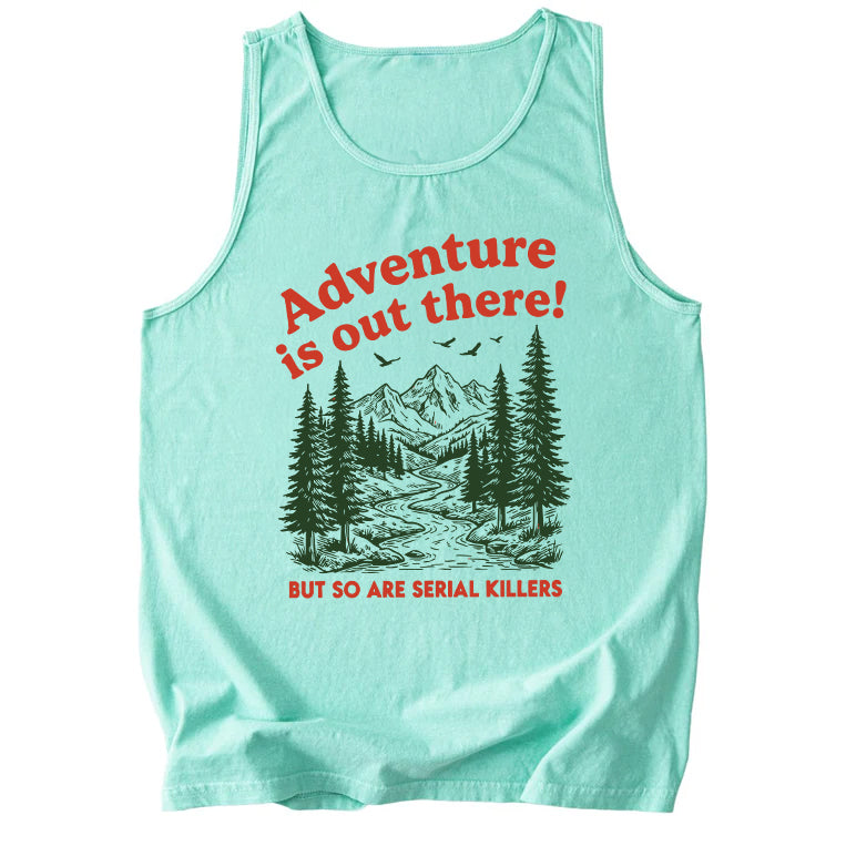 Adventure Is Out There Comfort Colors Tank Top