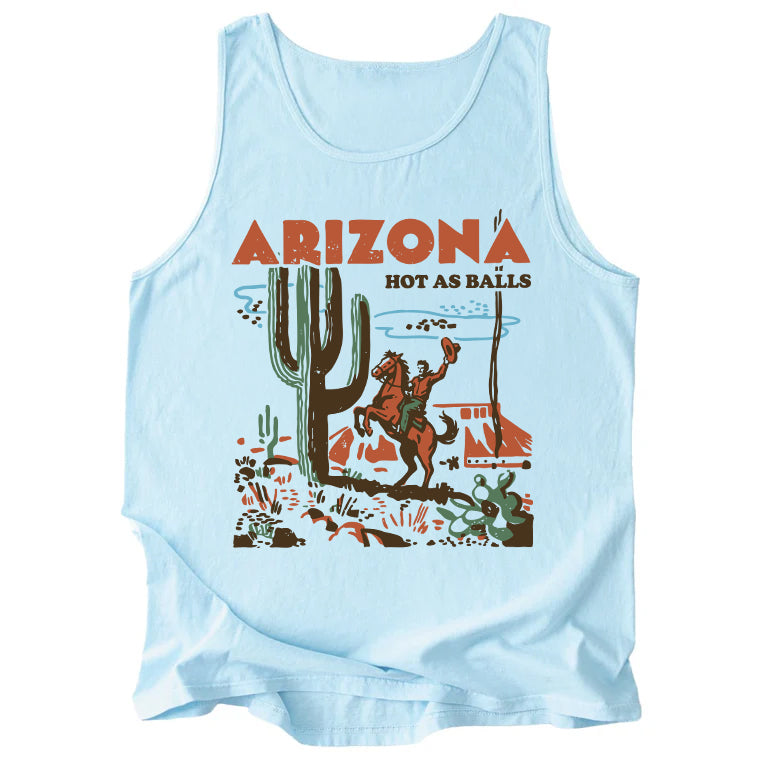 Arizona Hot As Balls Comfort Colors Tank Top