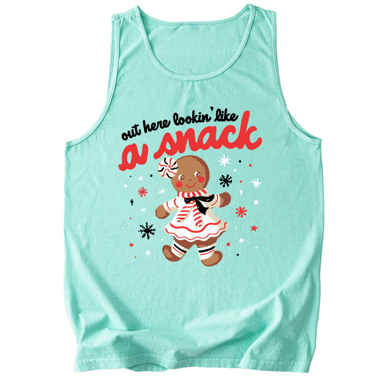 Out Here Lookin' Like A Snack Comfort Colors Tank Top