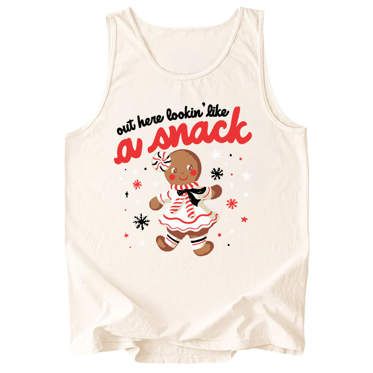 Out Here Lookin' Like A Snack Comfort Colors Tank Top