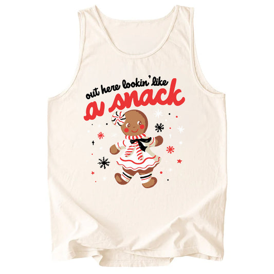 Out Here Lookin' Like A Snack Comfort Colors Tank Top