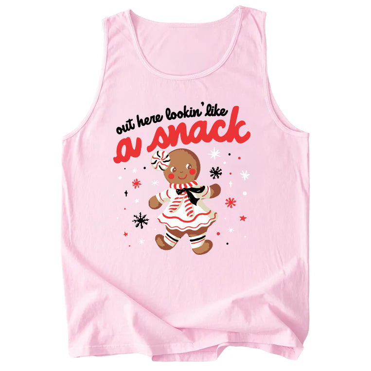 Out Here Lookin' Like A Snack Comfort Colors Tank Top