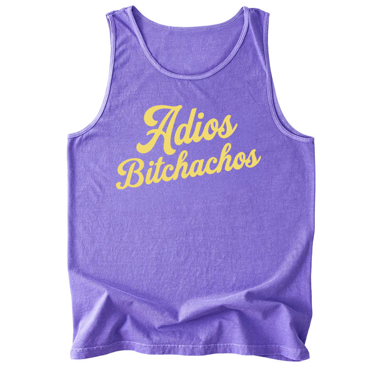 Adios Bitchachos Comfort Colors Tank Top