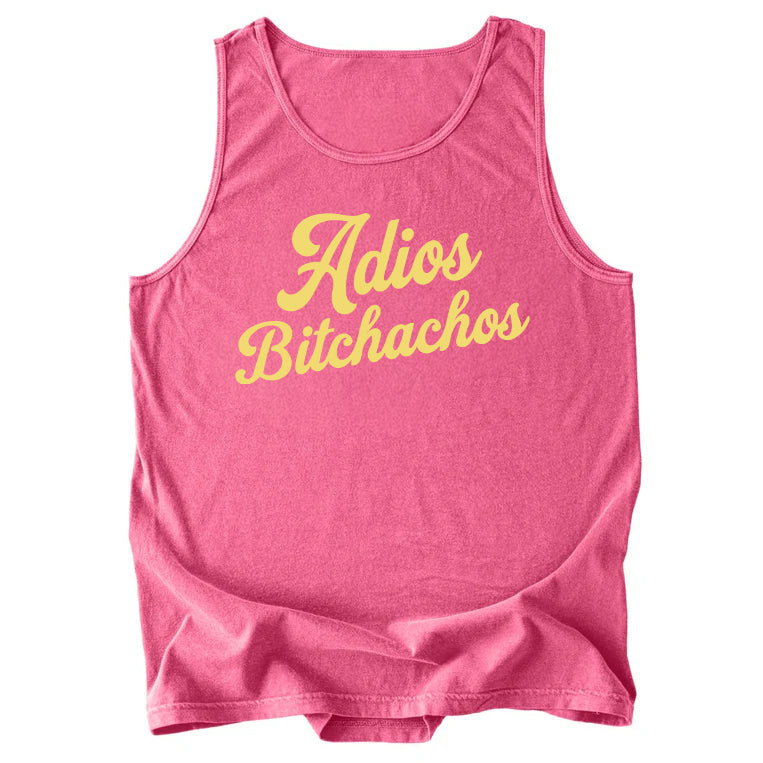 Adios Bitchachos Comfort Colors Tank Top