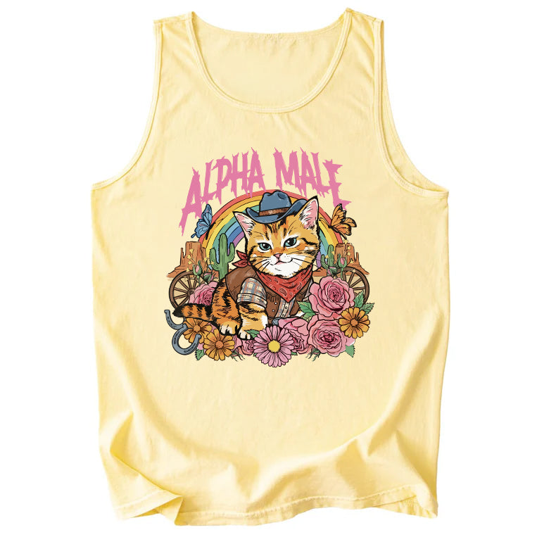 Alpha Male Comfort Colors Tank Top