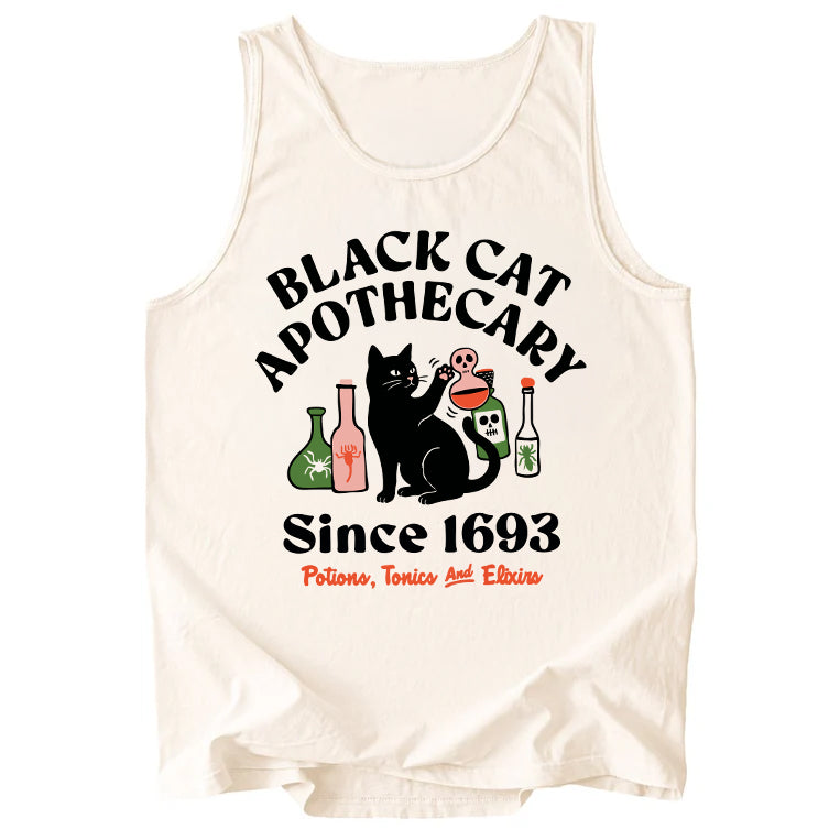 Black Cat Apothecary Comfort Colors Tank Top