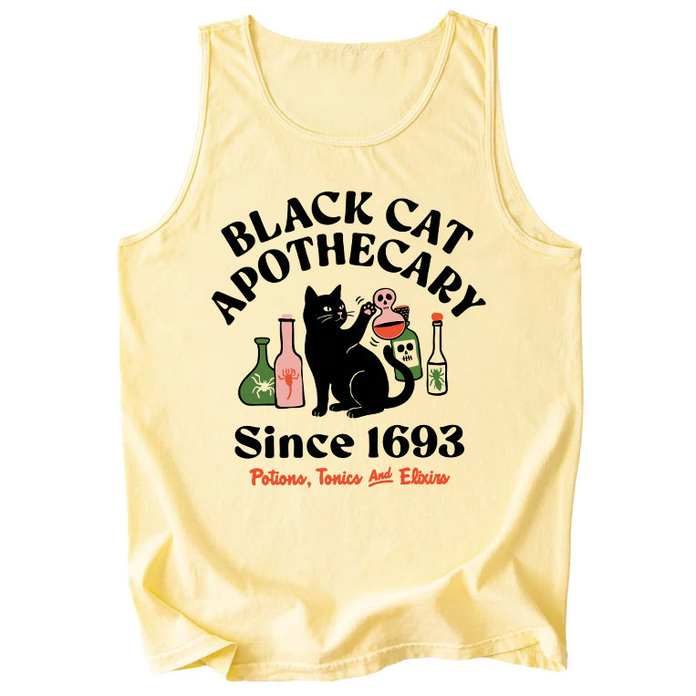 Black Cat Apothecary Comfort Colors Tank Top