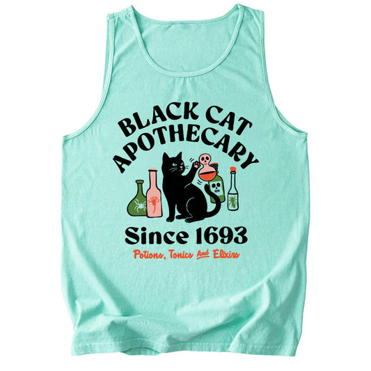 Black Cat Apothecary Comfort Colors Tank Top