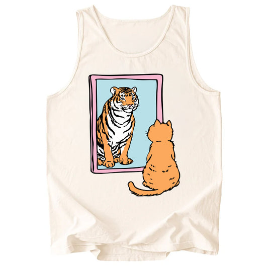 Tiger Kitty Comfort Colors Tank Top