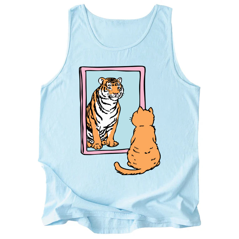 Tiger Kitty Comfort Colors Tank Top