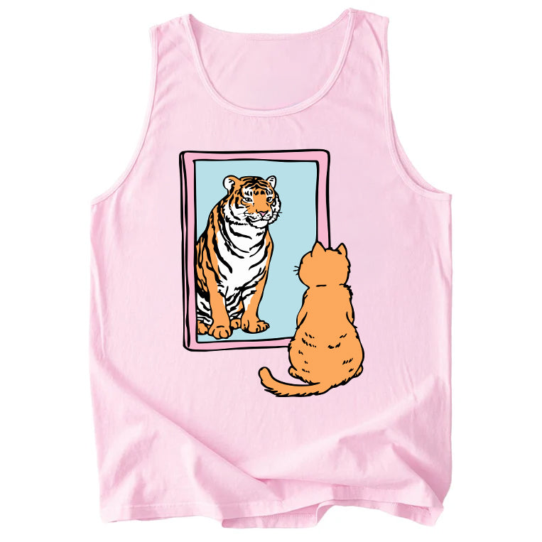 Tiger Kitty Comfort Colors Tank Top