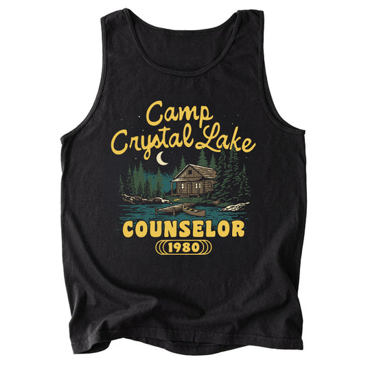 Camp Crystal Lake Counselor Comfort Colors Tank Top