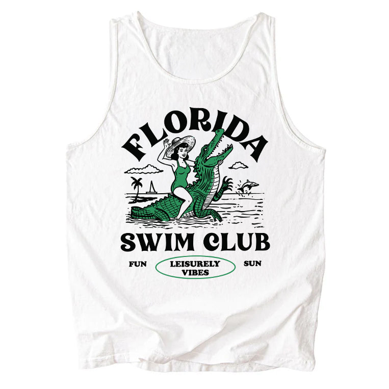 Florida Swim Club Comfort Colors Tank Top
