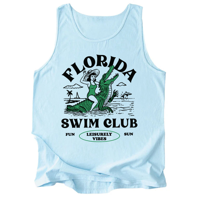 Florida Swim Club Comfort Colors Tank Top
