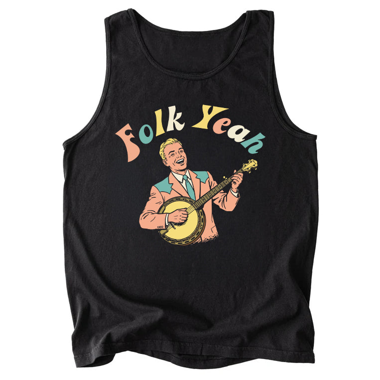 Folk Yeah Comfort Colors Tank Top