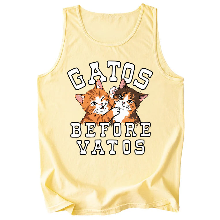 Gatos Before Vatos Comfort Colors Tank Top