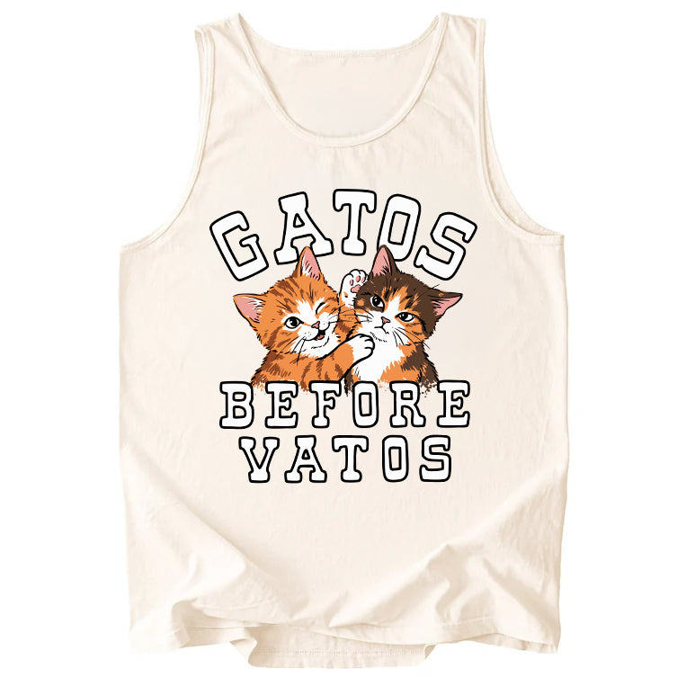 Gatos Before Vatos Comfort Colors Tank Top