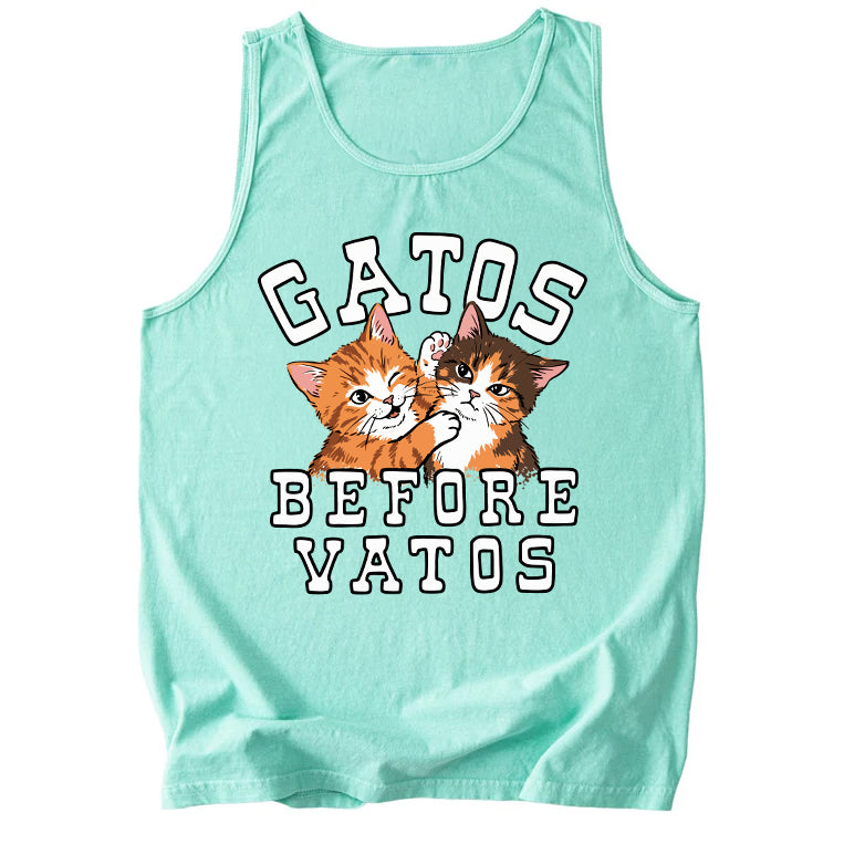Gatos Before Vatos Comfort Colors Tank Top
