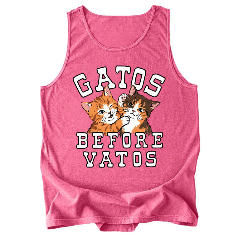 Gatos Before Vatos Comfort Colors Tank Top
