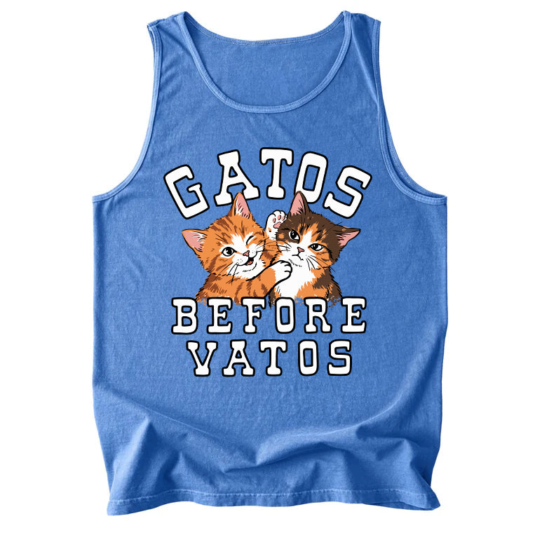 Gatos Before Vatos Comfort Colors Tank Top