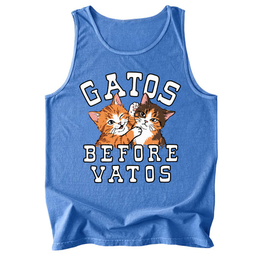 Gatos Before Vatos Comfort Colors Tank Top