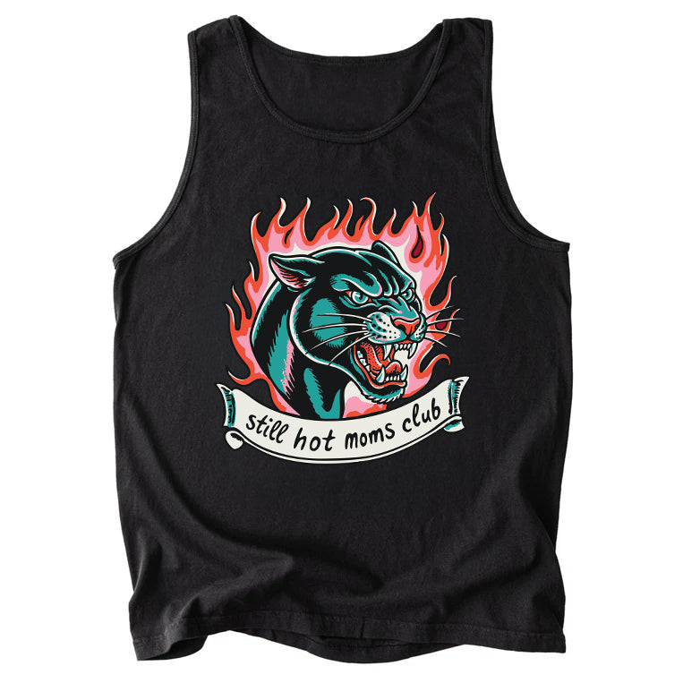 Still Hot Moms Club Comfort Colors Tank Top