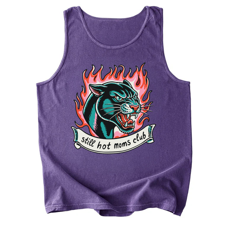 Still Hot Moms Club Comfort Colors Tank Top