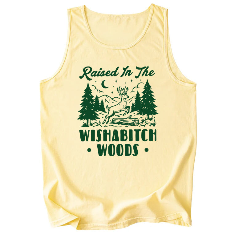 Wishabitch Woods Comfort Colors Tank Top